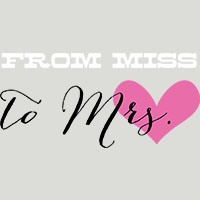 from miss to mrs